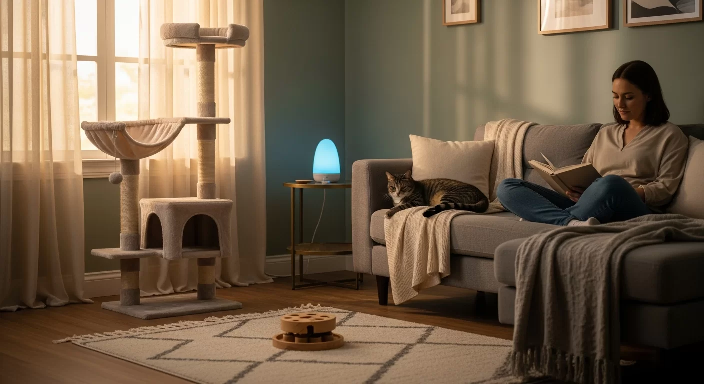 Cat Anxiety Caregiver Burnout: How to Coping When Your Cat's Stress Reaches a Breaking Point