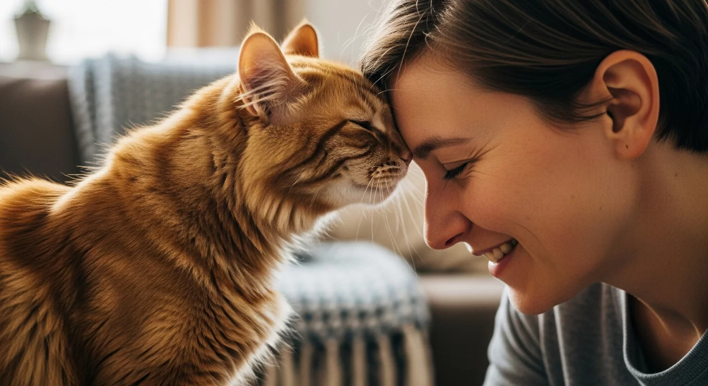 Why Does My Cat Headbutt Me? Cat Bunting and Affection Explained