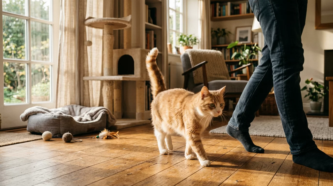 Why Do Cats Follow You Vet Reviewed Reasons and Meanings